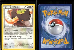 Bouffalant 107/113 Uncommon Legendary Treasures Pokemon Lightly Played - Image 3