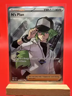 N’s Plan 163/086 SV: Black Bolt Ultra Rare - NM - Image 1