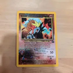 POKEMON - WOTC BLACK STAR PROMO - ENTEI 34 - NM - Image 1