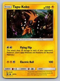 Tapu Koko SM30A Holo Promo Alternate Art Promos Pokemon Lightly Played - Image 1
