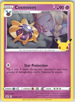 Cosmoem 014/025 Rare Celebrations NM - Image 1