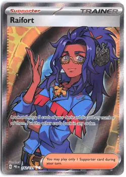 Raifort 142/131 Ultra Rare Prismatic Evolutions Pokemon - Image 1