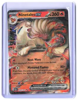 Ninetales ex 038/165 Double Rare 151 Pokemon Near Mint - Image 1