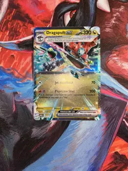 Pokemon Dragapult ex 073/131 Prismatic Evolutions Double Rare Holo Near Mint - Image 1