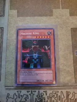 YUGIOH MACHINE KING DL4-001 SUPER UNLIMITED ED NM - Image 1