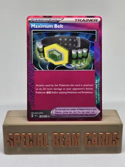 Maximum Belt 154/162 Ace Spec Rare SV05: Temporal Forces Holo Pokemon TCG NM - Image 1