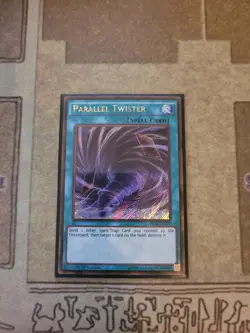 YUGIOH TCG PARALLEL TWISTER PGL2-EN019 GOLD SECRET 1ST EDITION NM - Image 1