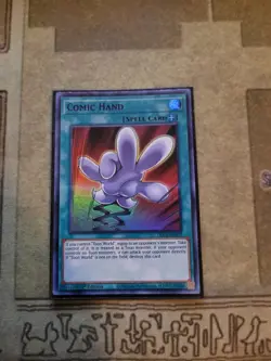 YUGIOH COMIC HAND DLCS-EN077 ULTRA 1ST ED NM PURPLE - Image 1