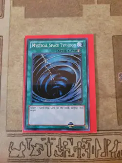 YUGIOH MYSTICAL SPACE TYPHOON LCYW-EN062 SECRET UNLIMITED ED NM - Image 1