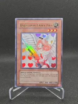 Yu-Gi-Oh! Injection Fairy Lily RP02-EN065 Retro Pack 2 Holo Unlimited Ultra Rare - Image 1