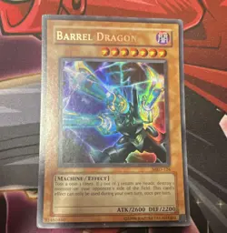 Yu-Gi-Oh Barrel Dragon MRD-126 Metal Raiders Unlimited English Ultra Rare Foil - Image 1