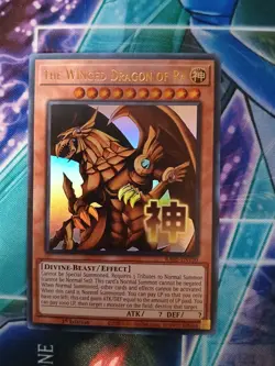 Yugioh The Winged Dragon of Ra RA05-EN130 1ST ED NM ULTRA - Image 1