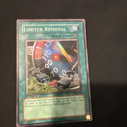 Yu-Gi-Oh! Limiter Removal Pharaoh's Servant 1st Edition Spell PSV-064 Konami - Image 2