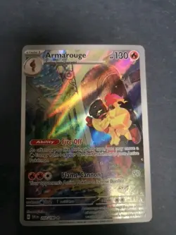 Armarouge 203/198 SV1 Scarlet & Violet Illustration Rare Pokemon TCG Card - Image 1