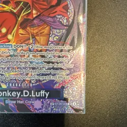 Bandai Monkey.D.Luffy Full Art Foil SP One Piece CCG ST26-005 7000 Power - Image 4