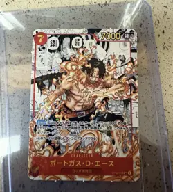 Portgas D. Ace OP02-013 One Piece CCG Character Bandai 7000 Power 7 Cost - Image 1