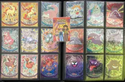 Pokemon TOPPS Series 2 - Complete SILVER HOLO set 72/72 - EXCELLENT 1999 - Image 2