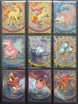 Pokemon TOPPS Series 2 - Complete SILVER HOLO set 72/72 - EXCELLENT 1999 - Image 4