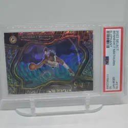 Panini Select Courtside Bennedict Mathurin #279 Elephant Prizm PSA 10 Rookie - Image 1