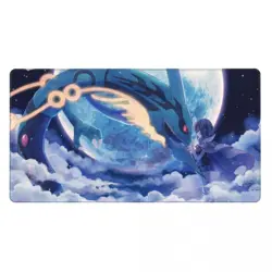 Board Game Pokemon Rayquaza Playmat Games Mousepad Play Mat of TCG 114642 - Image 3