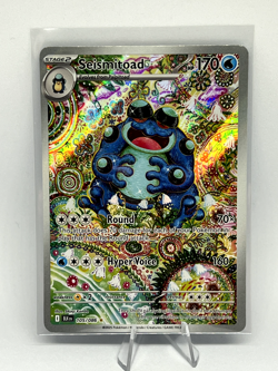 Seismitoad 105/086 Sv: Black Bolt Holo Pokemon Card - Image 1