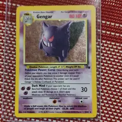Pokemon Gengar 18/100 Stormfront Rare Regular 110 HP Stage 2 English Card - Image 1