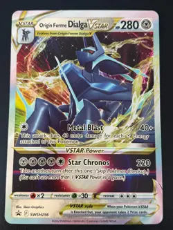 Origin Forme Dialga VSTAR SWSH256 - Pokemon Oversized Jumbo Card - Image 1
