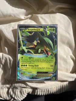 Pokemon Card - Sceptile EX XY43 XY Black Star Promo Holo - Image 1