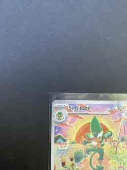 Pokemon TCG Simisage 090/086 Black Bolt Illustration Rare Card - Near Mint - Image 2