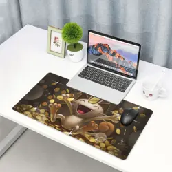 Board Game Pokemon Meowth Playmat Games Mousepad Play Mat of TCG 114589 - Image 2