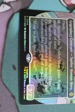 Spectacular Spider-Man (Borderless) Marvel's Spider-Man Foil - Image 2