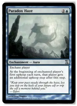 MTG Paradox Haze - Time Spiral Moderately Played English - Image 1