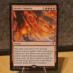 Invoke Calamity Kamigawa: Neon Dynasty Regular Rare #147 NM Freah Pull No Play - Image 1