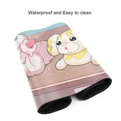 Board Game Pokemon Alcremie Fidough Playmat Game Mousepad Play Mat of TCG Cute - Image 4