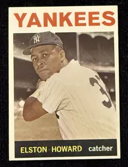 1964 Topps #100 ⚾ Elston Howard ⚾ New York Yankees 🇺🇸 - Image 1