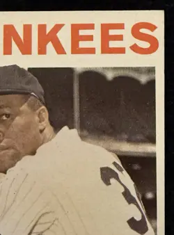 1964 Topps #100 ⚾ Elston Howard ⚾ New York Yankees 🇺🇸 - Image 3