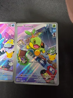 Pokemon TCG First Partner Illustration Collection Series 1 Gen 7 Alola Starters - Image 4