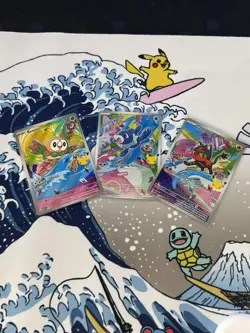 Pokemon TCG First Partner Illustration Collection Series 1 Alola GEN 7 Starters - Image 1