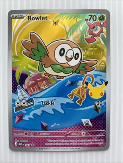 Pokemon TCG First Partner Illustration Collection Series 1 Alola Starters - Image 2