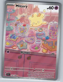 Milcery 152/142 SV07: Stellar Crown - Pokemon Card - NM - Image 1