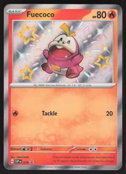 Fuecoco SVP 079 Pokemon TCG SV: Scarlet & Violet Promo Cards NM - Image 1