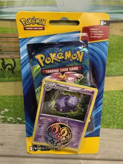 POKEMON XY EVOLUTIONS BLISTER BOOSTER PACK WEEZING PROMO - NEW - Image 1