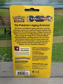 POKEMON XY EVOLUTIONS BLISTER BOOSTER PACK WEEZING PROMO - NEW - Image 2