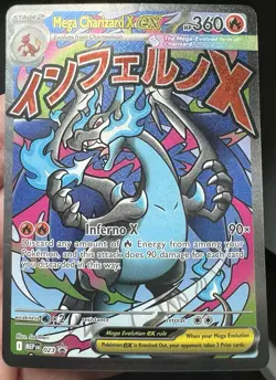 Pokemon TCG Mega Charizard X EX Promo - Image 1