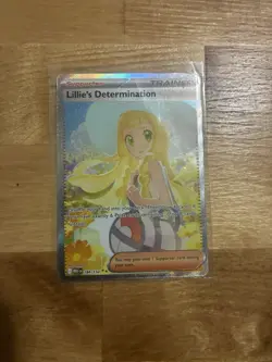 Pokemon TCG Lillie's Determination Mega Evolution 184/132 SAR - Image 1