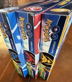 *SEALED* Pokemon GO ~ Team Valor, Mystic and Instinct Special Collection Boxes - Image 5