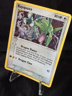 Pokemon Rayquaza 9/106 Emerald Holo 80HP Holo Rare Basic Pokemon TCG LP/NM - Image 2