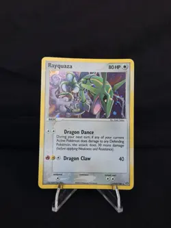 Pokemon Rayquaza 9/106 Emerald Holo 80HP Holo Rare Basic Pokemon TCG LP/NM - Image 3