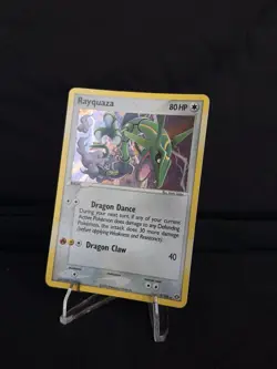 Pokemon Rayquaza 9/106 Emerald Holo 80HP Holo Rare Basic Pokemon TCG LP/NM - Image 5