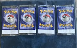 Pokemon The First Movie Black Star Sealed Promo Set of 4 Pikachu Mewtwo Dragonit - Image 2